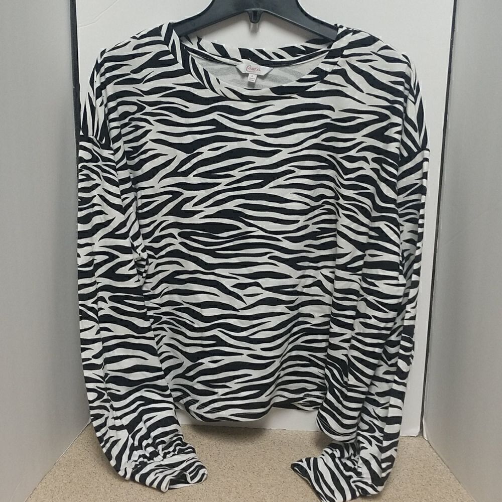 New Candie's Zebra Top